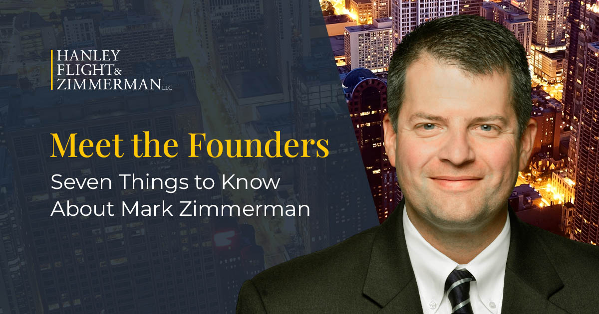 Headshot of mark zimmerman on chicago backdrop