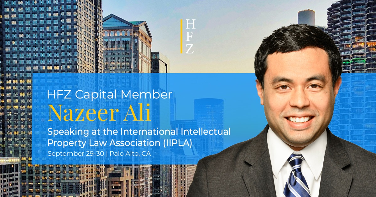 HFZ’s Nazeer Ali Among Featured Speakers at International Intellectual Property Law Association Conference