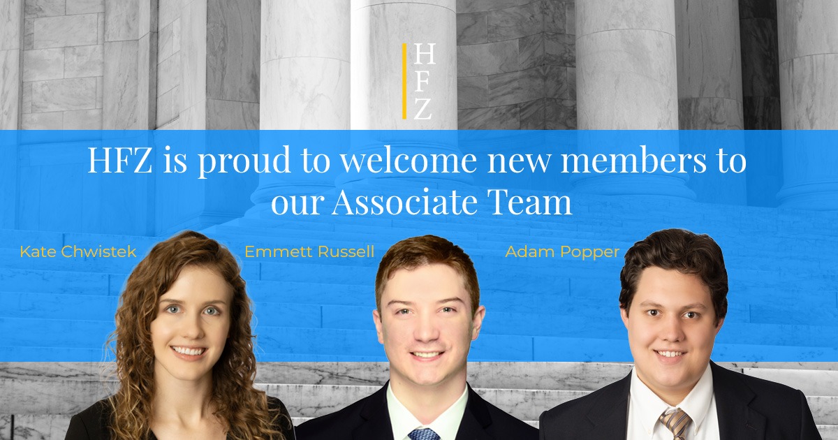 Hanley, Flight & Zimmerman Welcomes Three New Associates